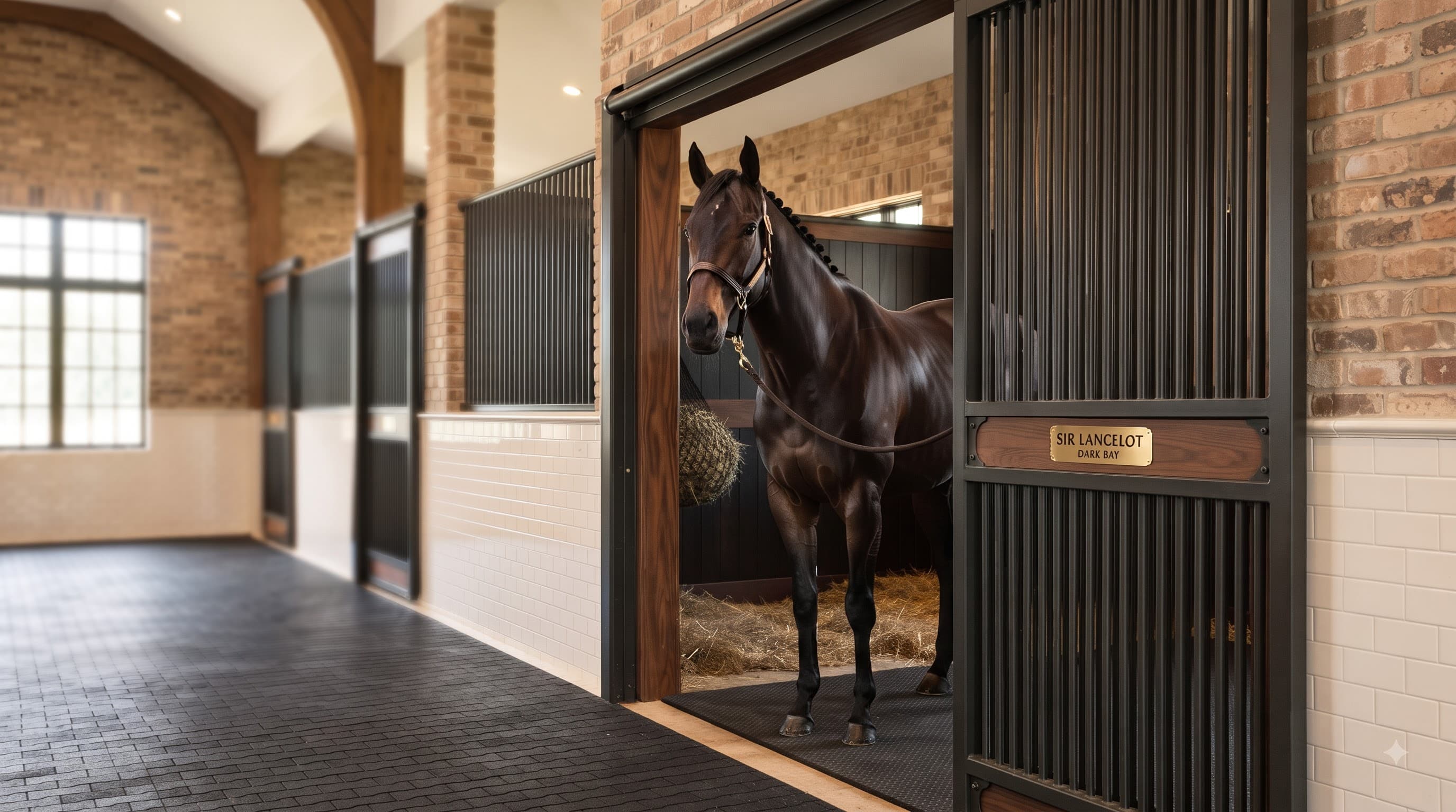 Rubber Flooring for Horse